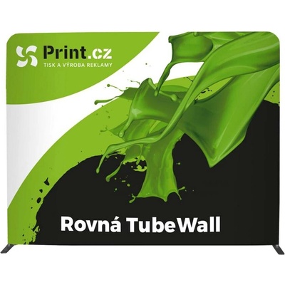 Print.cz Prezentační textilní stěna TubeWall, rovná, 300x228 cm – Zboží Dáma