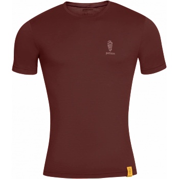 Patizon Мъжка мериносова риза с къс ръкав, Chestnut (PAT026.clove)