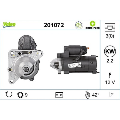 Startér VALEO 201072