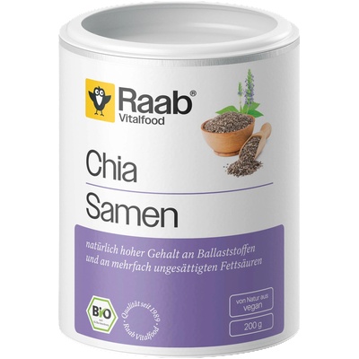 Raab Vitalfood Био семена от чиа - 200 г