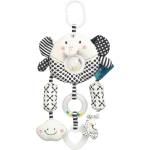 Sensillo Играчка за количка Sensillo - Слонче, черно-бяла (SILLOZ-0341)