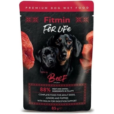 Fitmin For Life Puppy Hovädze 85 g