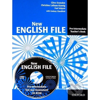 New English File Pre-Intermediate Teacher´s Book + CD-ROM - C. Oxenden, C. Latham-Koenig, P. Seligson