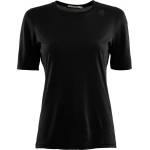 Aclima Дамско мериносово термобельо Aclima Women's Lightwool Undershirt Tee Merino base layer - Jet Black - размер XS (115-1552-0111)