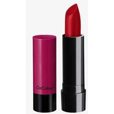 Oriflame Matná rtěnka OnColour cestovní balení Sassy red 2,5 g