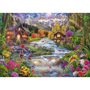 Schmidt Spiele - Puzzle River in Mountains - 2 000 piese