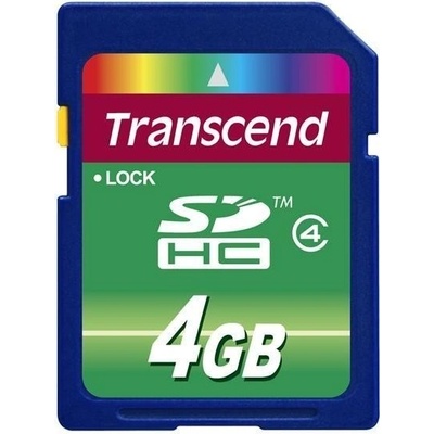 Transcend SDHC Class 4 4 GB TS4GSDHC4