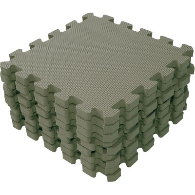 Baby Dan hrací podložka puzzle Light Grey 90x90cm 9 ks – Zboží Dáma