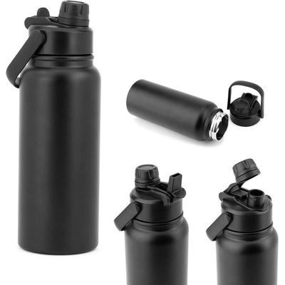 Alcaraz láhev z nerezové oceli Černá 830 ml