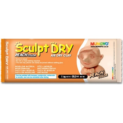 MUNGYO Modelovacia hmota 1 kg, telová
