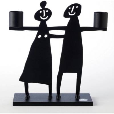 Svícen Couple, Bengt & Lotta Švédsko velký 19 x 19,5 cm
