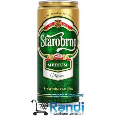Starobrno Бира Starobrno Кен 500мл