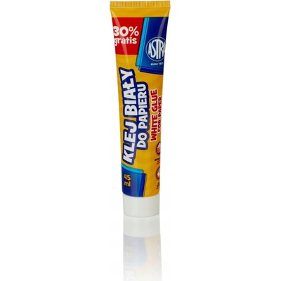 Astra Biele lepidlo na papier v tube 45 ml