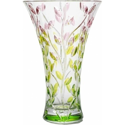 BOHEMIA PRESTIGE KRIŠTÁĽOVÁ VÁZA RCR LAURUS SPRING 300MM