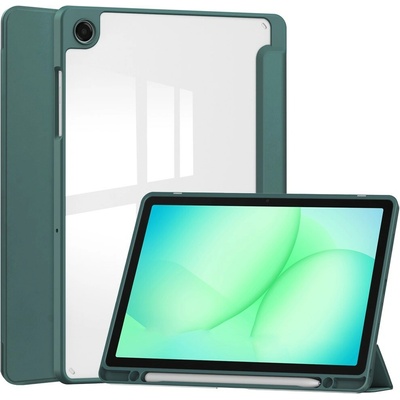 Vsetkonamobil 129963 CRYSTAL Zaklápací obal pre Samsung Galaxy Tab A11+ zelený