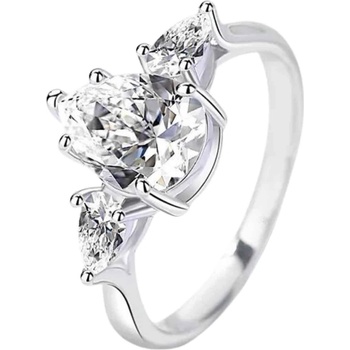 Silenti Jewelry Сребърен пръстен "Ексклузивност" - 7 - 54.5мм (17.2мм диам. )