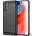 Motorola Moto G Stylus (2022) Удароустойчив Carbon Fiber Калъф и Протектор