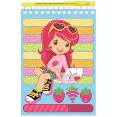 Strawberry - Psací sada (Blok A5 s vazbou TW+ kuličkové pero)