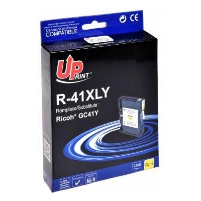 Compatible Мастило гел UPRINT GC41M, RICOH, 36ml, 2500 копия, 405764, Y (LF-INK-RICOH-GC41Y)