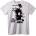 NOONEBRAND Тениска Billie Eilish Удари Ме Силно - 2XL, Black