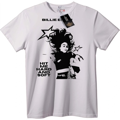 NOONEBRAND Тениска Billie Eilish Удари Ме Силно - 2XL, Black
