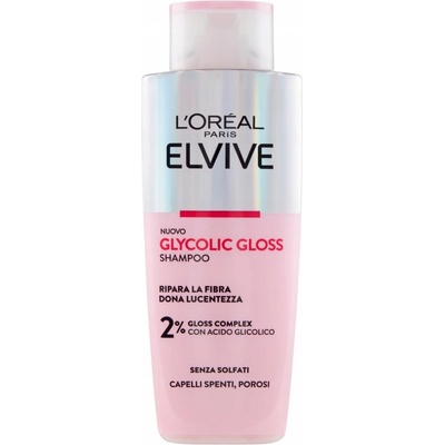 L'Oréal Paris, Elseve Glycolic Gloss šampon pro drsné a matné vlasy 200 ml