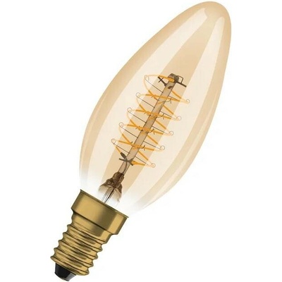 Osram LED žárovka 1906 E14 3,4W/822 CLB25 FILAMENT GOLD svíčka DIM