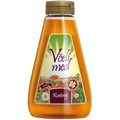 Med včelí MEDAS kvetový s dávkovačom 500 g