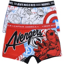 Chlapčenské boxerky Avengers červené