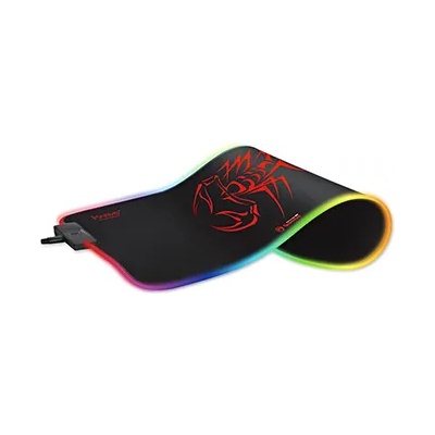 RGB Podložka pod myš, MG8, herná, čierna, 350 x 250 mm, 3 mm, Marvo, RGB podsvietenie