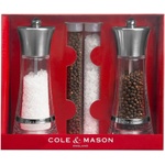 Cole & mason (Англия) Подаръчен комплект мелнички за сол и пипер Cole&Mason MONACO - 17.5 см (Cole & Mason H 853120)
