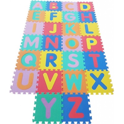 Alltoys Pěnové puzzle abeceda 26 ks – Hledejceny.cz