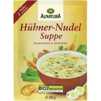 Alnatura Bio kuřecí nudlová polévka 38 g