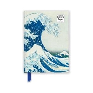 Katsushika Hokusai: The Great Wave (Foiled Dot Grid Journal) | Flame Tree Publishing (ISBN: 9781835626078)