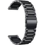  Mobilly универсална резервна каишка 22 mm, метална, черна (XXX)