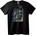 NOONEBRAND Тениска Бум Бум Цветна - XL, Black