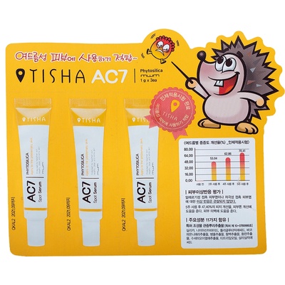 Dr. Tisha AC7 Анти акне серум с микроигли 3 х 1 g (DrT583059)