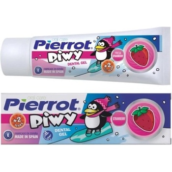 Pierrot Детска гел паста за зъби Piwy, ягода, 75 ml