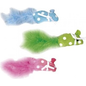 Karlie Hračka Myš s catnipem 11x1x2,5 cm