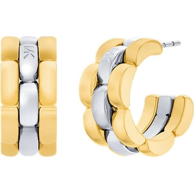 Michael Kors Bicolor náušnice so zirkónmi Premium MKJ8593931