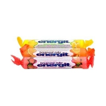 Energit hroznový cukor MULTIVITAMÍN, Citrón pastilky 17 ks (37,4 g)