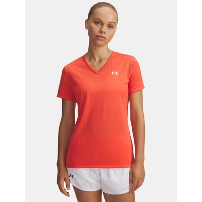 Under Armour Дамска тениска Under Armour Tech SSV- Solid-RED Under Armour | Cherven | ЖЕНИ | S