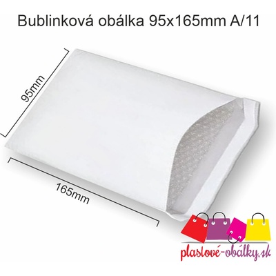 Bublinkové obálky Rozmer: A/11 95 x 165 mm