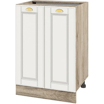 ИРИМ Долен кухненски шкаф Сити АРФ-Бяло мат-09-22 60 см