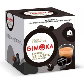 Gimoka Vellutato кафе капсули съвместими с Dolce Gusto® 16 бр