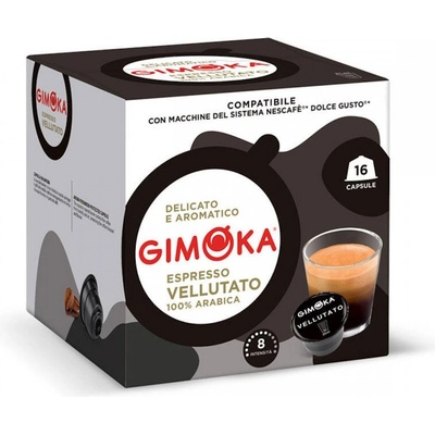 Gimoka Vellutato кафе капсули съвместими с Dolce Gusto® 16 бр