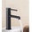 Inter Ceramic Стоящ смесител за умивалник ICF 1007001B, неръждаема стомана, черен, 19.3x16.2см (1007001B)