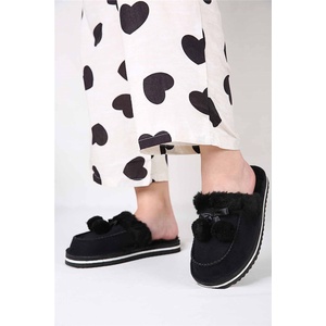 Moda Trend Дамски домашни чехли - Черни #316778 (316778_Черно)