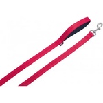 Nobby Повод за куче soft grip дължина 120 см дебелина 15 мм червен 78514-01