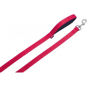Nobby Повод за куче soft grip дължина 120 см дебелина 15 мм червен 78514-01